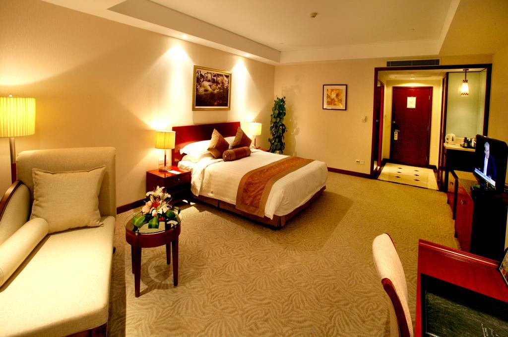 Kingswell Hotel Tongji Shanghai Rum bild